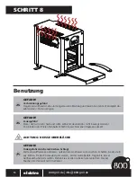 Предварительный просмотр 10 страницы Intergrill 800 elektro Instruction Manual