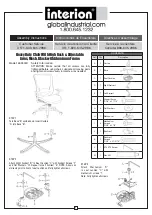 Preview for 1 page of interion 695549C Assembly Instructions