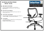 Preview for 2 page of interion 695729 Assembly Instructions