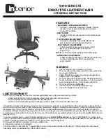 Preview for 1 page of Interior Solutions 9370-55NC17U Operating Instructions