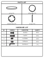 Preview for 2 page of Interior Solutions BRW3230 Assembly Instructions