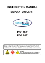 Preview for 2 page of Interlevin PD110T Instruction Manual