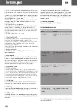 Preview for 10 page of Interline 57100113 Instruction Manual