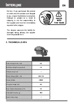 Preview for 14 page of Interline 57100253 Instruction Manual