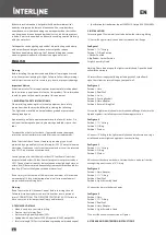 Preview for 4 page of Interline 57113000 Instruction Manual