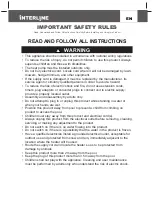 Preview for 37 page of Interline 59695310 Instruction Manual