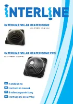 Interline SOLAR HEATER DOME Instruction Manual preview