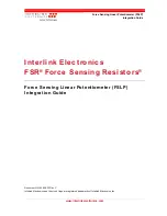 Preview for 1 page of Interlink electronics FSR Integration Manual