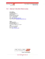 Preview for 15 page of Interlink electronics FSR Integration Manual