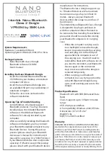 Preview for 1 page of Interlink electronics SMK-Link VP6494 Quick Start Manual