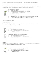 Preview for 1 page of Interlink electronics VP4750 Advanced Features Setup