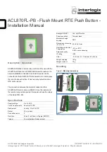 Preview for 1 page of Interlogix ACL870FL-PB Installation Manual