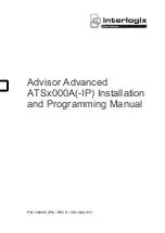 Interlogix Advisor Advanced ATS 000A Series Installation And Programming Manual preview