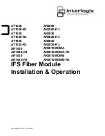 Preview for 1 page of Interlogix AR1000 Installation & Operation Manual