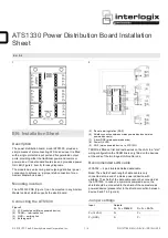 Preview for 1 page of Interlogix ATS1330 Installation Sheet