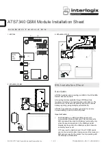 Interlogix ATS7340 Installation Sheet preview