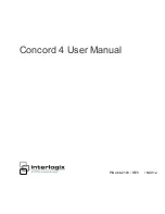 Preview for 1 page of Interlogix Concord 4 User Manual