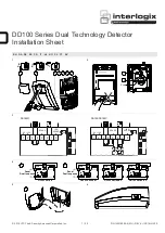 Preview for 1 page of Interlogix DD100 Series Installation Sheet