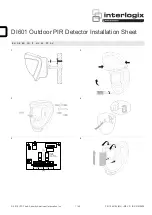 Interlogix DI601 Installation Sheet предпросмотр