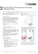 Preview for 1 page of Interlogix DIGITAL INVERTER GENERATOR Installation Sheet