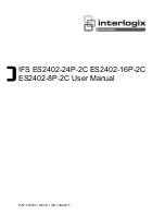 Preview for 1 page of Interlogix ES2402-16P-2C User Manual