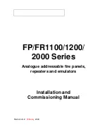 Interlogix FP 1200 Series Installation And Commissioning Manual preview