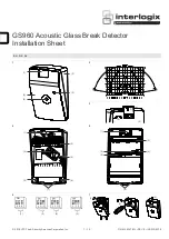 Предварительный просмотр 1 страницы Interlogix GS960 Installation Sheet