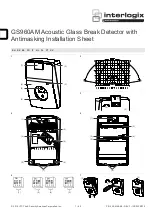 Предварительный просмотр 1 страницы Interlogix GS960AM Installation Sheet