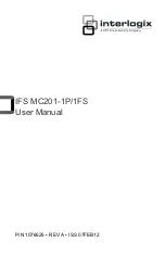 Interlogix IFS MC201-1FS User Manual preview