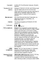 Preview for 2 page of Interlogix IFS MC201-1FS User Manual