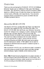 Preview for 7 page of Interlogix IFS MC201-1FS User Manual