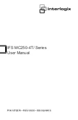 Preview for 1 page of Interlogix IFS MC250-4T Series User Manual