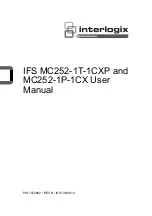 Preview for 1 page of Interlogix IFS MC252-1P-1CX User Manual