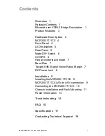 Preview for 5 page of Interlogix IFS MCR200-1T/1CX User Manual