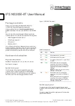 Interlogix IFS NS3050-8T User Manual preview