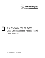 Preview for 1 page of Interlogix IFS WMC303-1W-1T-1200 User Manual