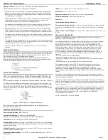 Preview for 2 page of Interlogix Kalatel 600-9400-IMAG Installation Manual