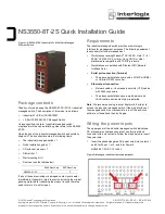 Предварительный просмотр 1 страницы Interlogix NS3550-8T-2S Quick Installation Manual