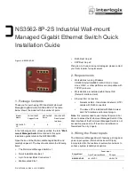 Interlogix NS3562-8P-2S Quick Installation Manual предпросмотр