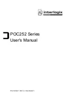 Preview for 1 page of Interlogix POC252 series User Manual
