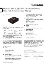 Interlogix POE303-MS User Manual preview