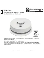 Interlogix SDX-135Z User Manual предпросмотр