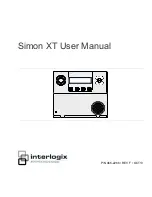 Interlogix Simon XT User Manual preview