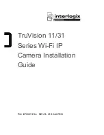 Preview for 1 page of Interlogix TruVision 11 Series Installation Manual