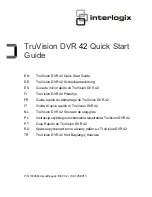 Preview for 1 page of Interlogix TruVision 41 Quick Start Manual