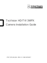 Предварительный просмотр 1 страницы Interlogix TruVision HD-TVI 3MPX Installation Manual