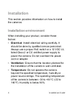 Предварительный просмотр 6 страницы Interlogix TruVision HD-TVI 3MPX Installation Manual