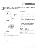 Interlogix TruVision TVB-2101 Installation Instructions preview