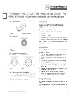 Preview for 1 page of Interlogix TruVision TVB 2102 Installation Instructions