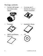 Preview for 4 page of Interlogix TruVision TVB-2403 Installation Manual